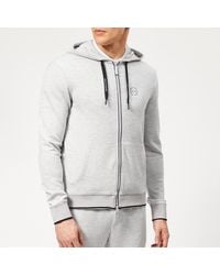 armani exchange zip up hoodie
