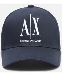 Armani Exchange - Big Logo Baseball Hat - Lyst