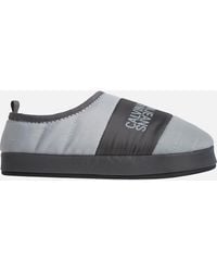 Calvin Klein Warm Lined Sustainable Slippers - Grey