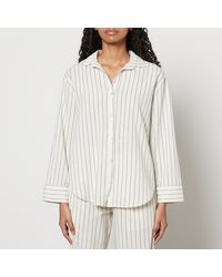 Nobody's Child - Pinstriped Organic Cotton Tamar Shirt - Lyst