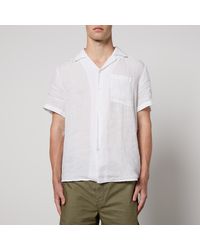 HUGO - Ellino Relaxed Linen Shirt - Lyst