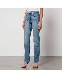 GOOD AMERICAN - Good Icon Denim Straight-Leg Jeans - Lyst