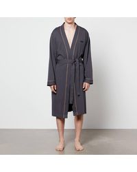 BOSS by HUGO BOSS Bodywear Kimono Robe - Grey