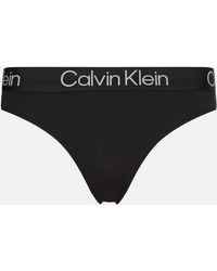 Calvin Klein Modern Structure Cheeky Bikini - Black