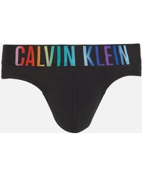 Calvin Klein - Intense Power Pride Stretch Cotton-blend Low Rise Briefs - Lyst