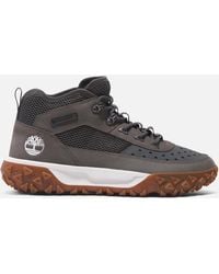 Timberland - Greenstride Motion 6 Mid Lace-up Trainer For Men In Grey, Man, Grey, Size: 6.5 - Lyst