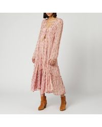 Free People Celina Maxi Dress - Pink
