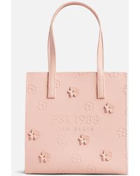 Ted Baker Icon Small Floral Tote - Pink
