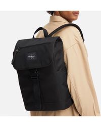 Calvin Klein Sport Essentials Canvas Backpack - Schwarz