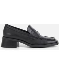 Vagabond Shoemakers - Blanca Leather Heeled Loafers - Lyst