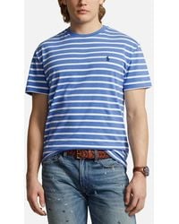 Polo Ralph Lauren - Full Striped Cotton-Jersey T-Shirt - Lyst