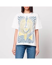 Wrangler - Girlfriend Cotton Graphic Print T-shirt - Lyst