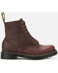 brown doc martens boots mens