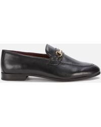 Walk London - Terry Trim Leather Loafers - Lyst