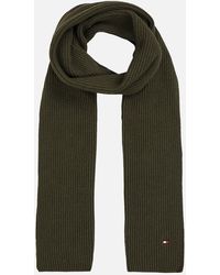 Tommy Hilfiger - Essential Flag Cotton And Cashmere-blend Scarf - Lyst
