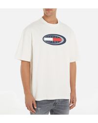 Tommy Hilfiger - Oversized Boardsports Cotton-jersey T-shirt - Lyst