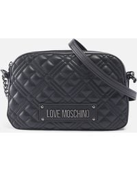 Love Moschino - Borsa Quilted Faux Leather Cross Body Bag - Lyst