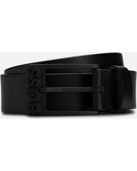 BOSS - Simo Leather Belt - Lyst