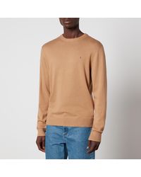 Tommy Hilfiger - Organic Cotton And Cashmere-blend Jumper - Lyst