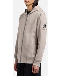 Moose Knuckles - Hartsfield Cotton-Jersey Hoodie - Lyst