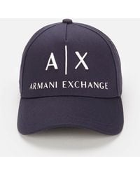 Armani Exchange - Logo Baseball Cap - Lyst