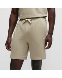 BOSS - Mix&match Stretch Cotton Shorts - Lyst