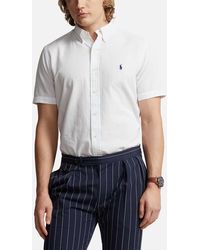 Polo Ralph Lauren - Cotton-seersucker Short Sleeve Shirt - Lyst