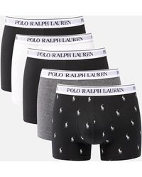 Polo Ralph Lauren - Polo Plain Logo Cotton Stretch Trunks - Lyst