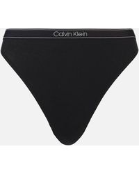 Calvin Klein Cheeky Bikini Briefs - Black