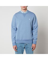 Polo Ralph Lauren - Logo Cotton-Blend Jersey Sweatshirt - Lyst