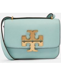 Tory Burch - Eleanor Pebble-grained Leather Small Shoulder Bag - Lyst