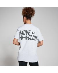 Mp - Oversized Move Club T-shirt - Lyst