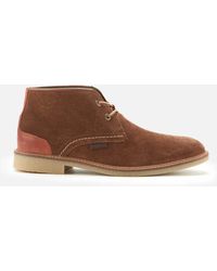barbour suede chukka boots