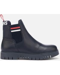tommy hilfiger roxy faux leather chelsea boot