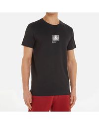 Calvin Klein - Landscape Graphic Cotton T-Shirt - Lyst