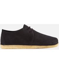 clarks lace ups