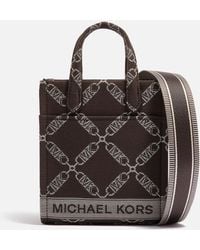 MICHAEL Michael Kors - Gigi Xs Logo-jacquard Tote Bag - Lyst