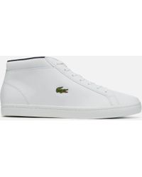 lacoste high tops mens