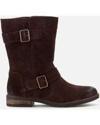 clarks biker boots ladies
