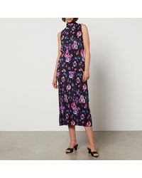 MAX&Co. - Marocco Plissé-jersey Top And Skirt Set - Lyst