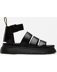 dr martens clarissa ii quad chunky sandals in black