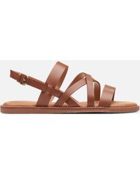 clarks hollow carved casual sandals