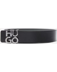 HUGO - Sta_sz35 Leather Belt - Lyst