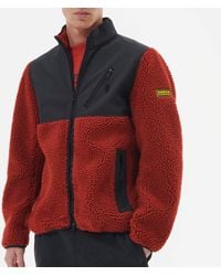 Barbour - Tech Shell And Fleece Jacket - Lyst