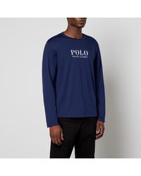 Polo Ralph Lauren - 'Boxed Logo Long Sleeve Top - Lyst