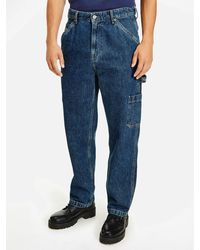 Tommy Hilfiger Denim Carpenter Dungarees in Denim (Blue) for Men | Lyst