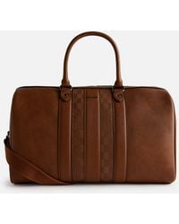 Ted Baker - Waylin Grained Faux Leather Duffle Bag - Lyst