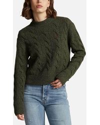 Polo Ralph Lauren - Polo Pony-motif Cable-knit Jumper - Lyst