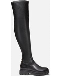 MICHAEL Michael Kors - Cyrus Leather Knee-high Boots - Lyst
