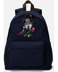 Ralph Lauren - Polo Bear Canvas Backpack - Lyst